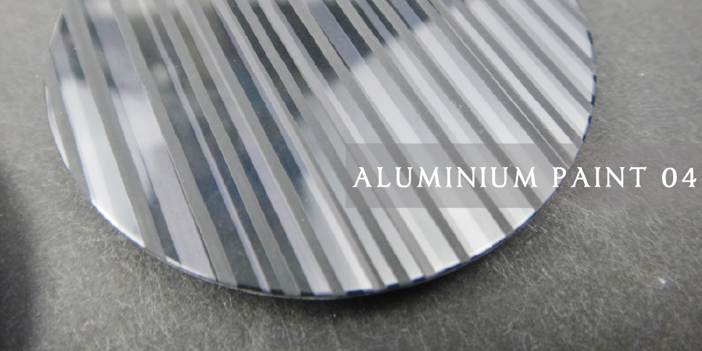 アルミニウムにペイントする技術 SUS 電気鋳造　パターンサンプル